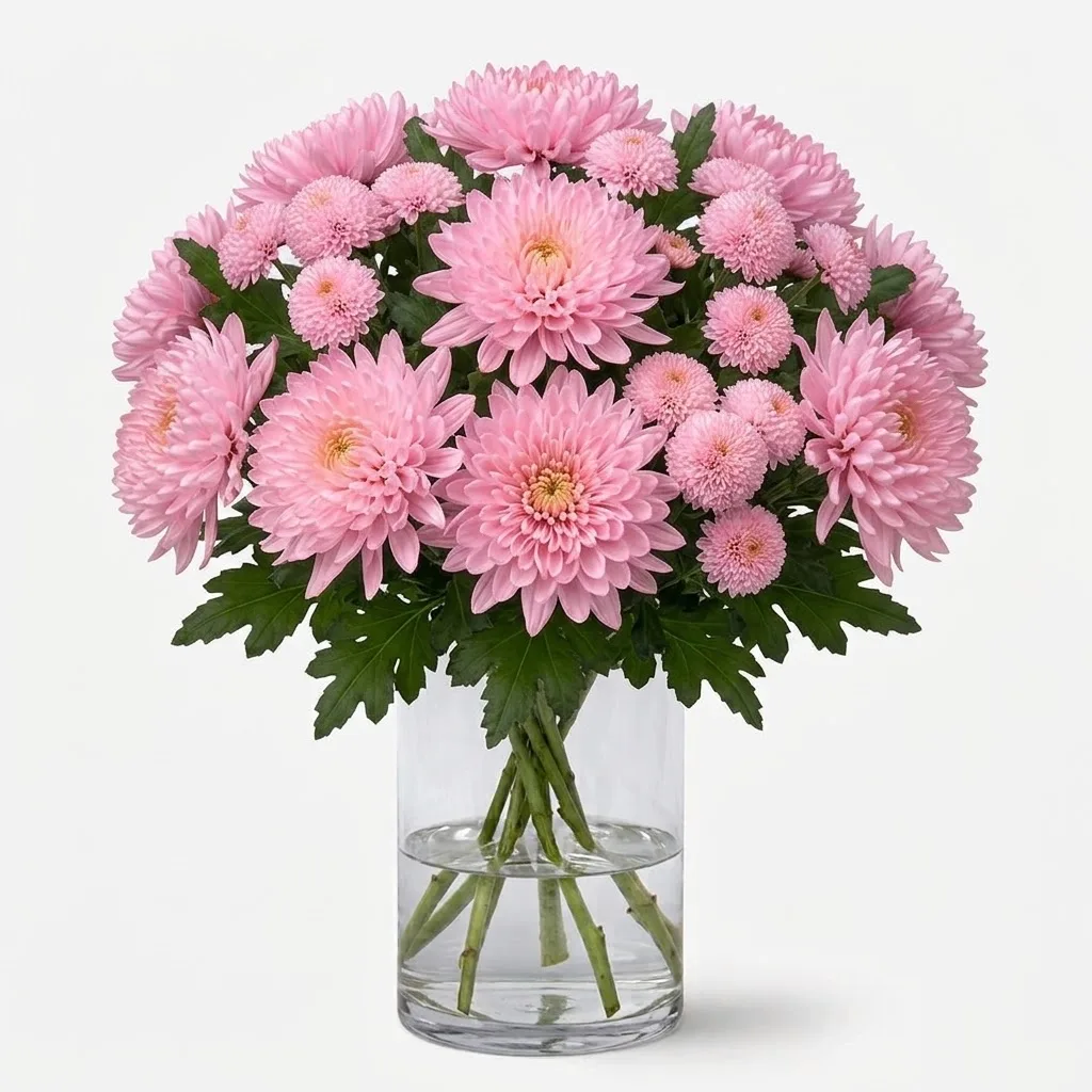 Crisantemos Rosas